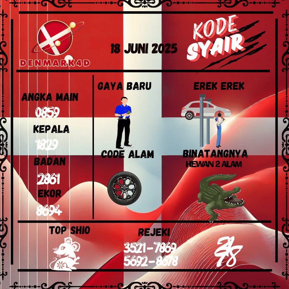 Kode Syair Denmark Pools - Juni Pools