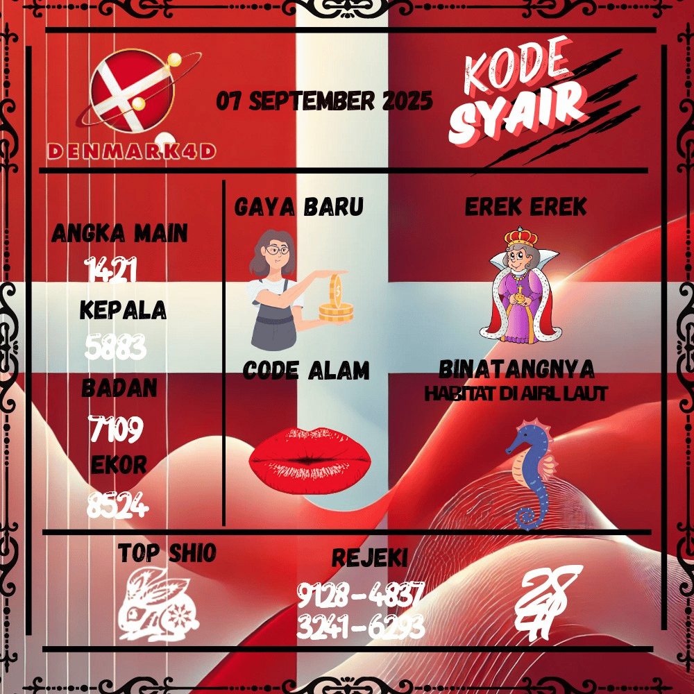 Kode Syair Denmark4D Pools - September  Pools 

